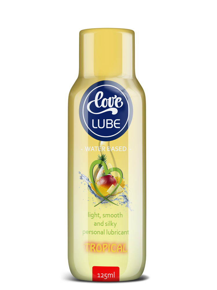 Love Lube Tropical Water-based Lubricant 125ml